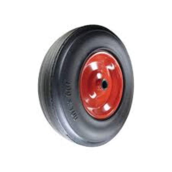 Atlas Workholders RUBBER TYRE PRESSED STEELCTR 330mm-1"B WHEEL R/BRG