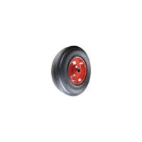 Atlas Workholders RUBBER TYRE PRESSED STEELCTR 405mm-25mmB WHEEL R/BRG