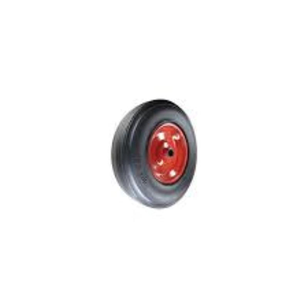 Atlas Workholders RUBBER TYRE PRESSED STEELCTR 405mm-25mmB WHEEL R/BRG