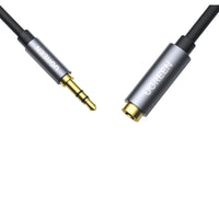 UGREEN AV118 3.5mm AUX Extension Cable 1m – Male to Female –(Black)-AV118-10592