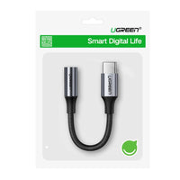 UGreen AV161 USB Type-C to 3.5mm 10cm Adapter