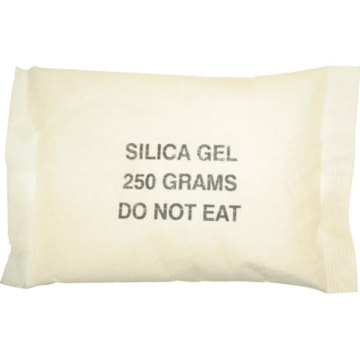 CROMWELL Silica Gel 250 Grams - Desiccant Pack of 100 - Moisture Absorber, Do Not Eat Warning - AVN7800010K