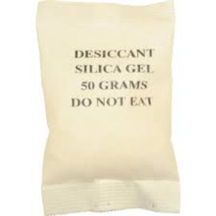 Cromwell Silica Gel Desiccant Packet 50g - Do Not Eat! Moisture Absorber AVN7800030K.