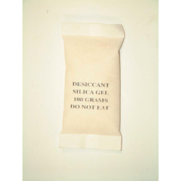 CROMWELL Silica Gel Sachets (PK-100) 100GM - Desiccant Moisture Absorber, Do Not Eat. Buy Online at chavda.com