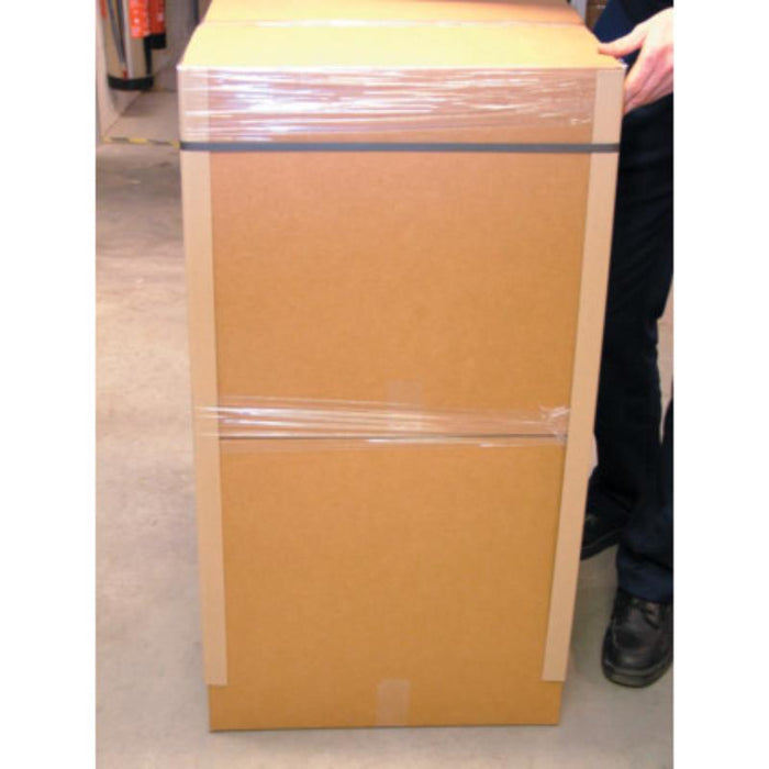 CROMWELL cardboard edge protectors AVN8300322K: Brown packaging corner protection, cardboard supports.