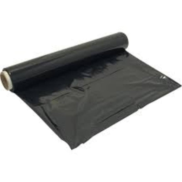 Black Stretch Wrap Roll 100mm x 150m - Avon 25 Mic Standard Core - Packaging Film for Pallet Wrapping. Buy at Chavda.com
