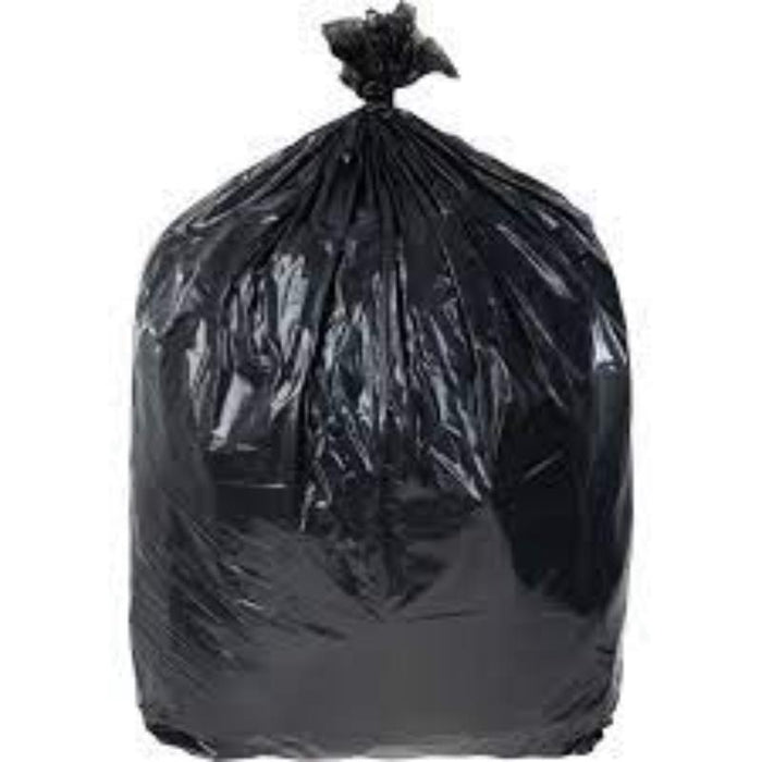 Cromwell Black Refuse Sacks - Heavy Duty Garbage Bags - Strong Trash Bags for Home & Commercial Use