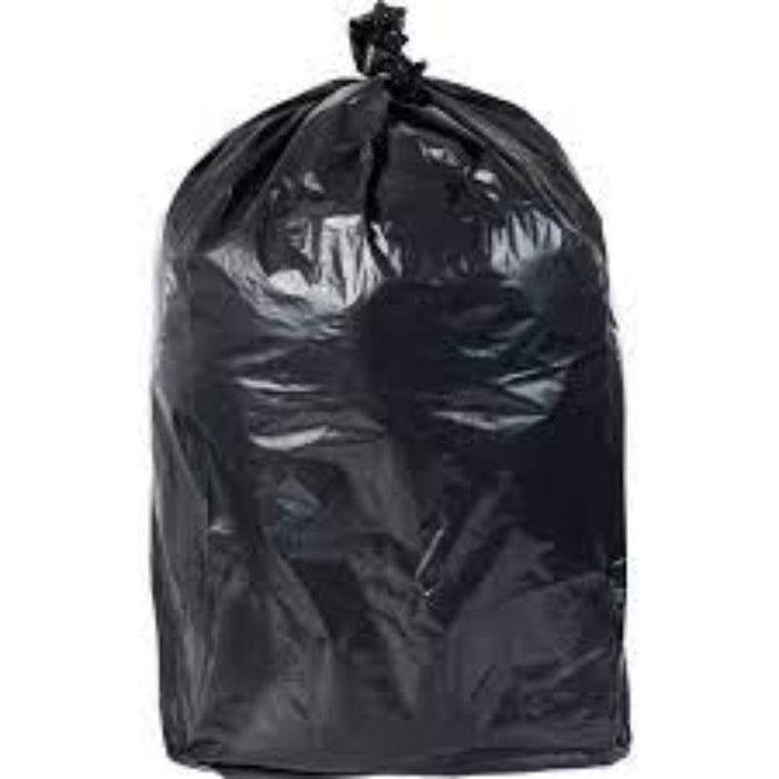 Cromwell 140L Heavy-Duty Black Wheelie Bin Liner - Pack of 100 Trash Bags | Chavda.com
