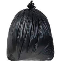CROMWELL 240L Wheelie Bin Liner (30x45x54). Heavy Duty Black Garbage Bag - Pack of 100