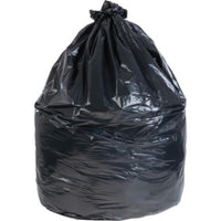 Black Garbage Bag - Heavy Duty Wheelie Bin Liner, Large Trash Bag