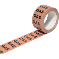CROMWELL Gas Pipeline Identification Tape 50MMx33M - AVN9642100K. Gas line marking tape. High visibility warning tape for gas pipes.