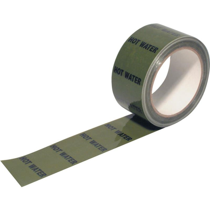Cromwell Water Pipeline Identification Tape - 50mm x 33m - AVN9642120K - Green 