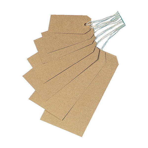 Avon STRUNG TAGS SIZE 6 134x67mm BUFF(BOX-1000)