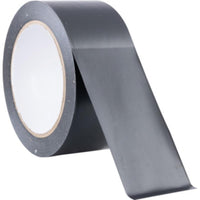 CROMWELL 75MMx33M Black PVC Builders Tape Roll - Strong Construction Tape