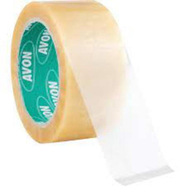 Avon 50mmx66M HIGH GRADE CLEARVINYL TAPE