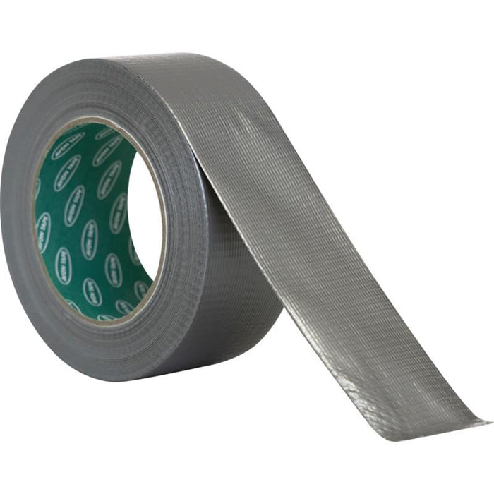 Cromwell Silver Duct Tape 75MMx33M - Triple Strength Cloth Tape for Repairs, Packaging, and DIY Projects