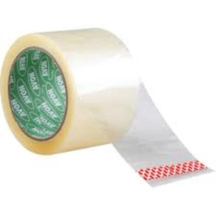 Avon 72mmx66M POLYPROPYLENE SEALINGTAPE 28MU CLEAR