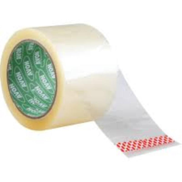 Avon 72mmx66M POLYPROPYLENE SEALINGTAPE 28MU CLEAR