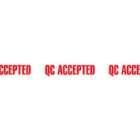 Cromwell 50mmx66m QC Accepted Adhesive Tape - Quality Control Passed at chavda.com