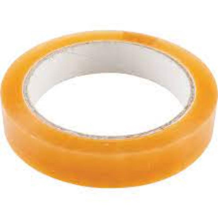 Cromwell 19mm x 66m Clear Cellulose Tape - Strong Packing & Office Supply Tape Roll