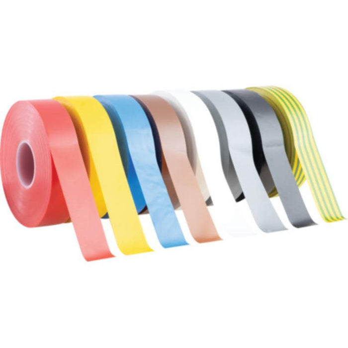 Avon 19mmx33M PVC INSULATION TAPEASSORTED COLOURS (PK-8)