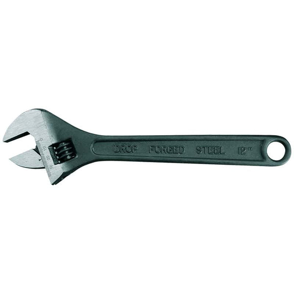 HellermannTyton 12 Inch Adjustable Wrench, Drop Forged Steel Tool