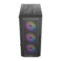 Antec AX20 ATX Gaming Chassis - RGB, Tempered Glass, Black PC Case, High-Airflow Ventilation