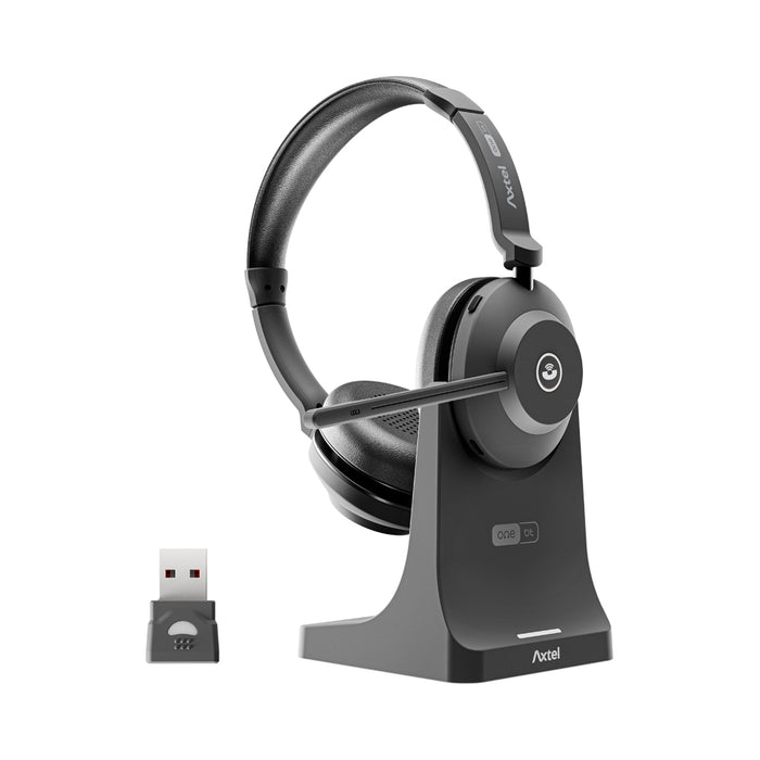 AXTEL ONE BT DUO WTH CHARGING BASE,HEADSET... - AXH-ONEBTD-CB