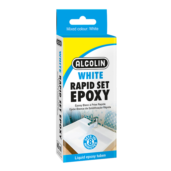ALCOLIN EPOXY LIQ RAPID SET WHT 40ML  - 030-28