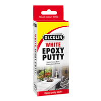 ALCOLIN EPOXY PUTTY WHITE 120G (2 x 60G) - 030-32