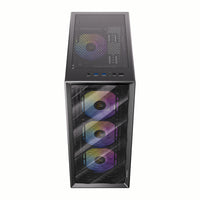 Antec AX85 ARGB Black Gaming PC Case: Mid-Tower, Tempered Glass, High Airflow