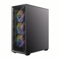 Antec AX85 ARGB Black Gaming PC Case: Mid-Tower, Tempered Glass, High Airflow