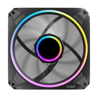 Antec ORBIT PWM 120mm ARGB Fan 3 Pack - Black-ORBIT 120 3PK