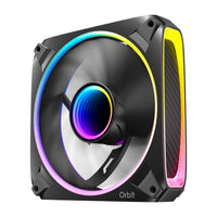Antec ORBIT PWM 120mm ARGB Fan 3 Pack - Black-ORBIT 120 3PK