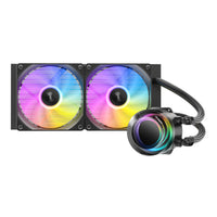 Antec VORTEX LUM 240 ARGB AIO CPU Liquid Cooler – Black-VORTEX LUM 240 ARGB