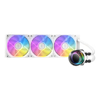 Antec VORTEX LUM 360 ARGB AIO CPU Liquid Cooler - White-VORTEX LUM 360 ARGB W