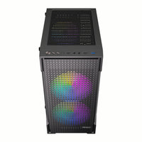 Antec VX100M ARGB Micro-ATX Mini Tower Gaming Chassis-VX100M
