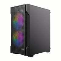 Antec VX100M ARGB Micro-ATX Mini Tower Gaming Chassis-VX100M