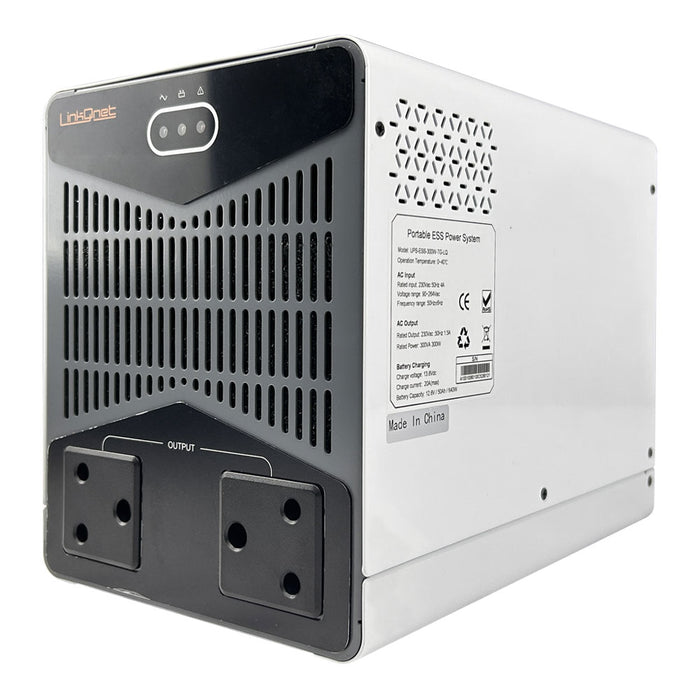 LINKQNET 300W 640WH LITHIUM 230VAC HOME ESS INVERTER - UPS-ESS-300W-TG-LQ
