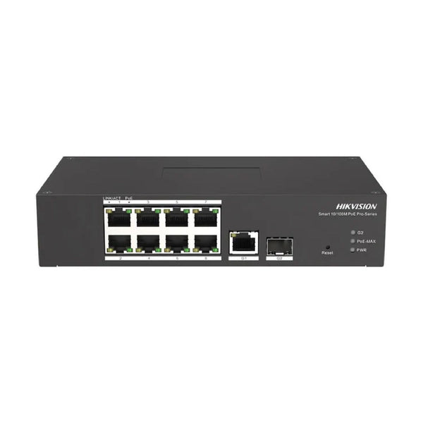 HIKVISION 8-PORT SMART MANAGED POE SWITCH,DS-3T1310P-SI-HS