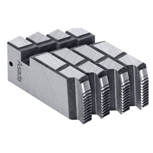 Asada Pipe Dies AT BSPT 2 1/2" - 4" Alloy (Set)