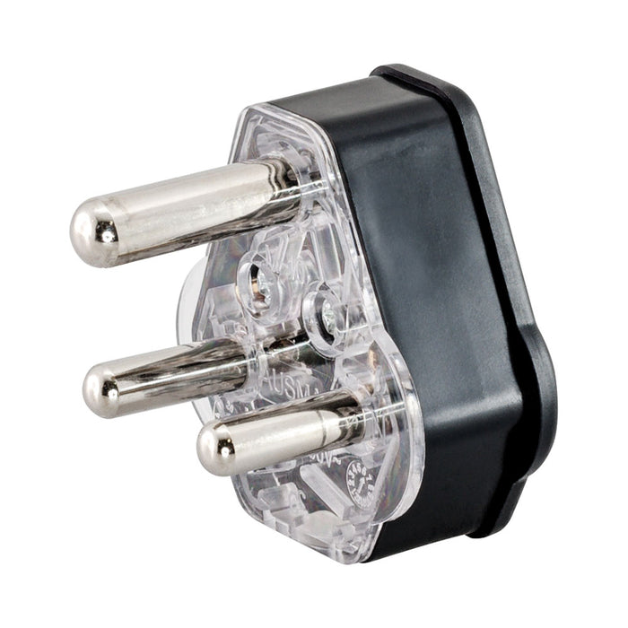 LINKQNET AUS M-10C 3-PIN 16A PLUG - BLACK - PWR-N-PLUG-BLK