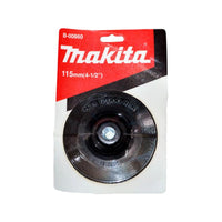 Makita 115mm Rubber Pad & Nut - Grinder Backing Pad B-00860
