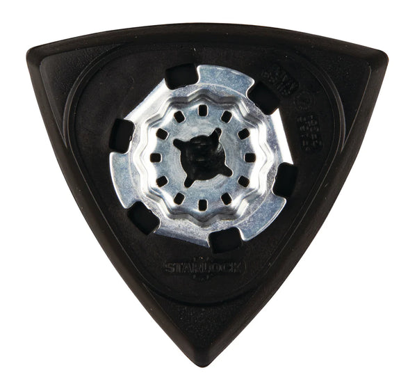 Metabo Starlock" triangular hook and loop sanding plate 93 mm - 626944000