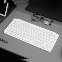 Keychron B1 Pro Ultra-Slim Wireless Keyboard - Ivory White. Portable & Lightweight Keyboard. Wireless & Compact.
