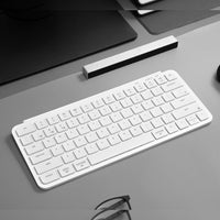 Keychron B1 Pro Ultra-Slim Wireless Keyboard - Ivory White. Portable & Lightweight Keyboard. Wireless & Compact.