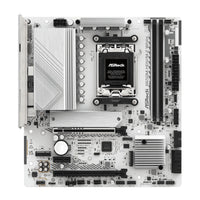 ASRock B650M-HDV/M.2 AM5 Micro-ATX Motherboard - White