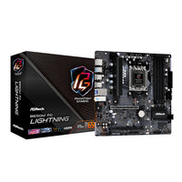 ASRock B650M PG Lightning AMD AM5 Micro ATX Motherboard-B650M PG LIGHTNING