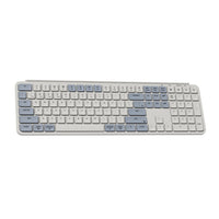 Keychron B6 Pro Ultra-Slim 100% Wireless Keyboard - Retro Blue-B6P-K11