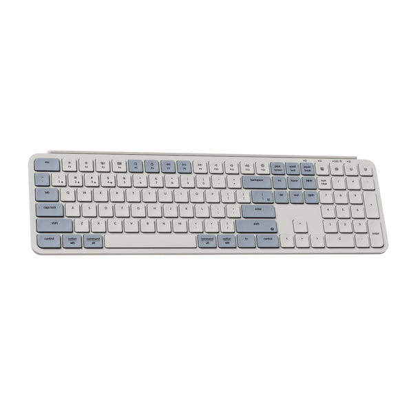 Keychron B6 Pro Ultra-Slim 100% Wireless Keyboard - Retro Blue-B6P-K11